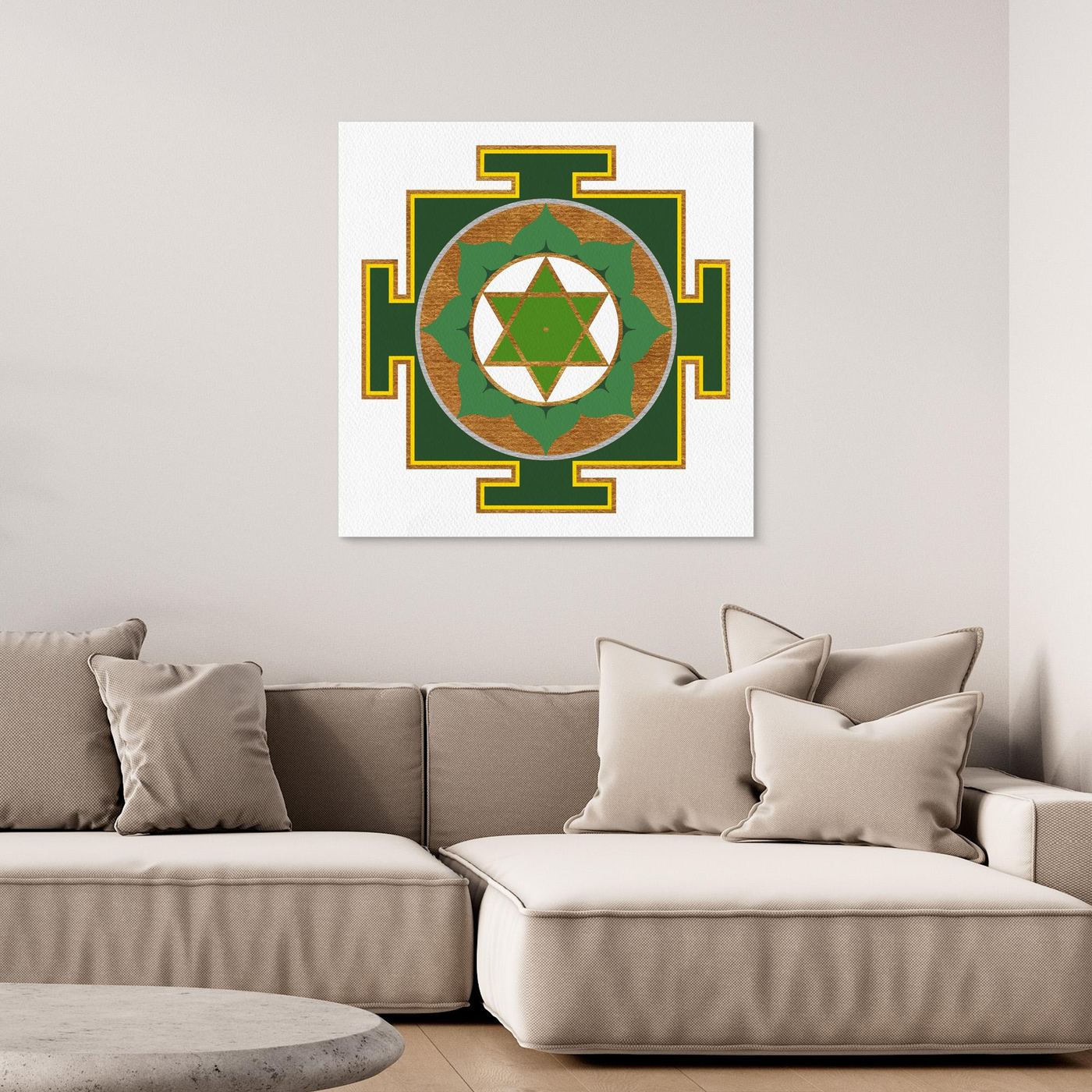 “Mercury Yantra” Canvas Print