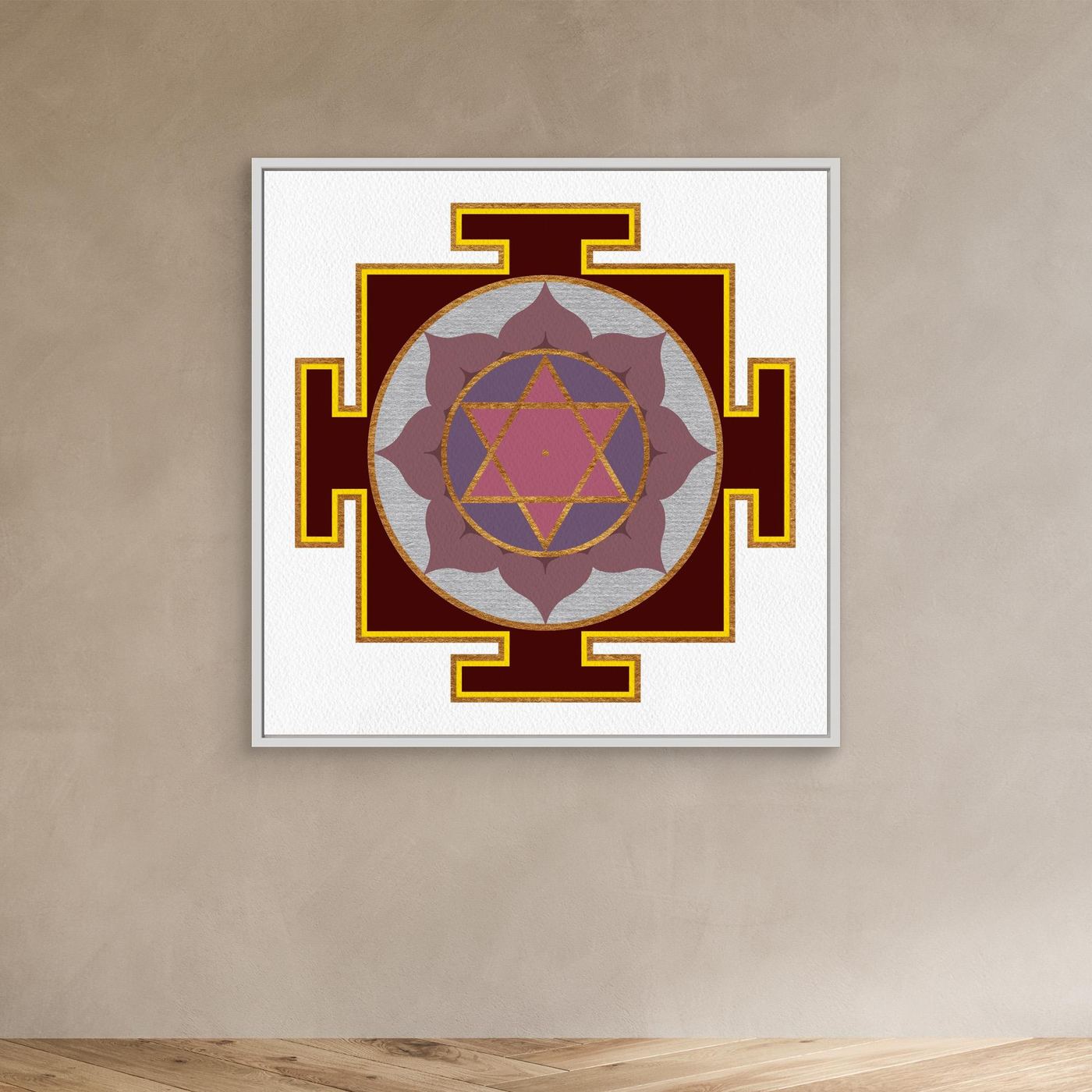 “Rahu Yantra” Canvas Print
