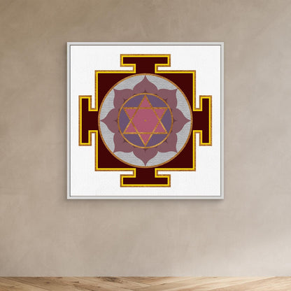 “Rahu Yantra” Canvas Print