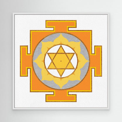 “Jupiter Yantra” Canvas Print