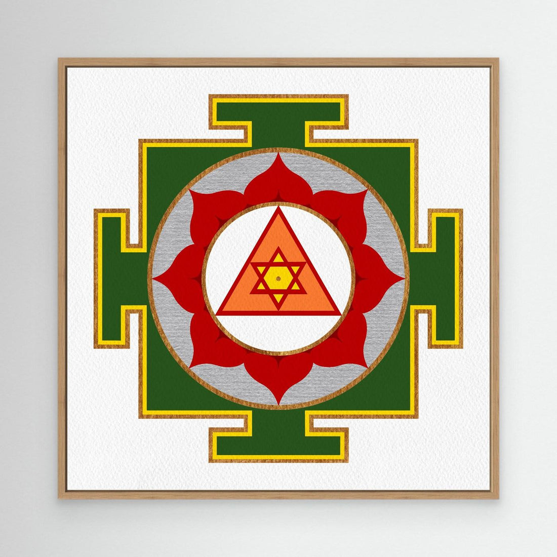 “Ganesha Yantra” Canvas Print