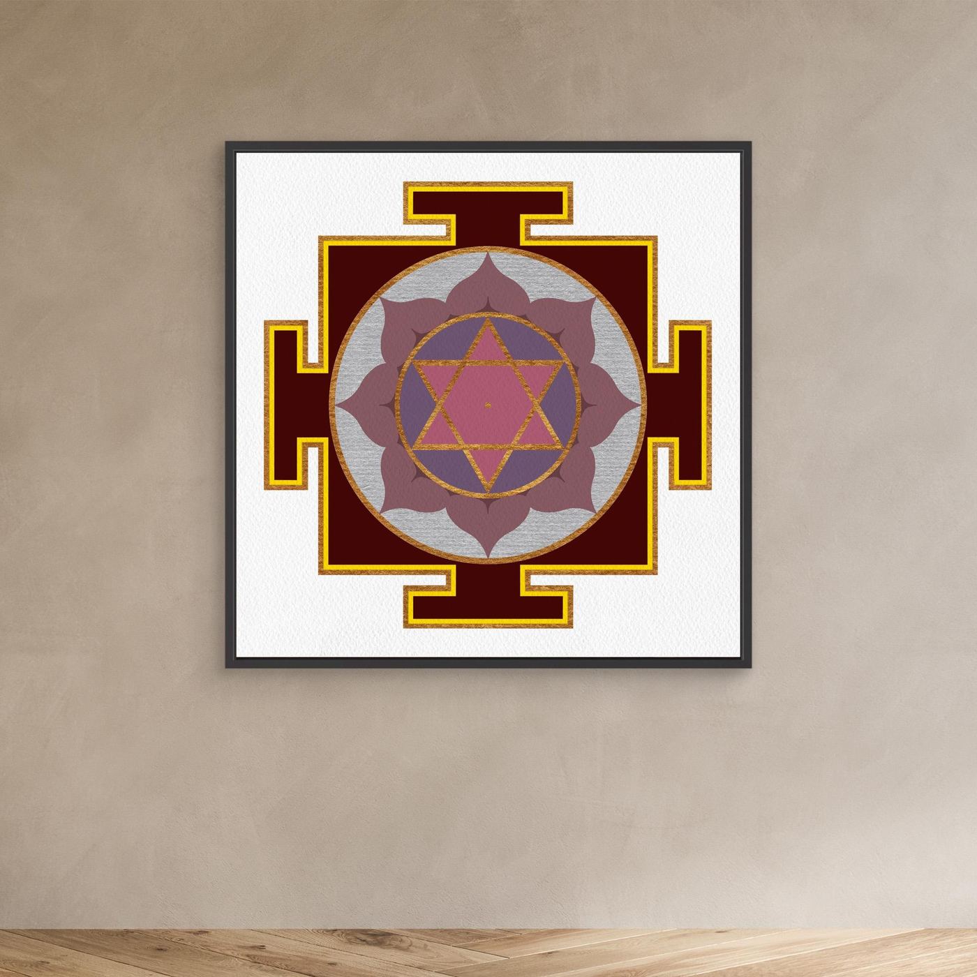 “Rahu Yantra” Canvas Print