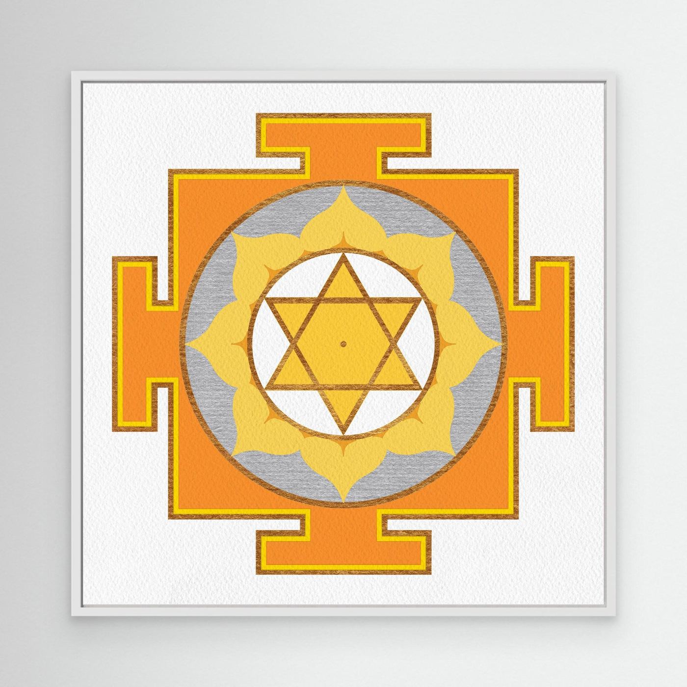 “Jupiter Yantra” Canvas Print