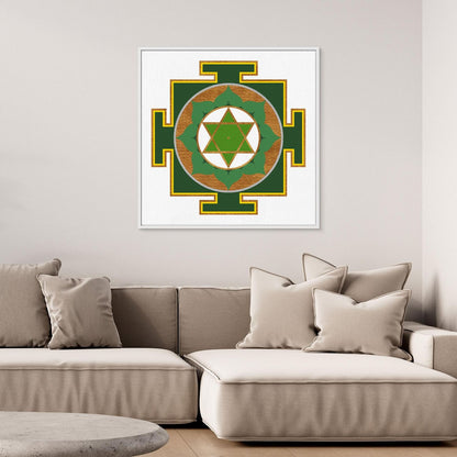 “Mercury Yantra” Canvas Print