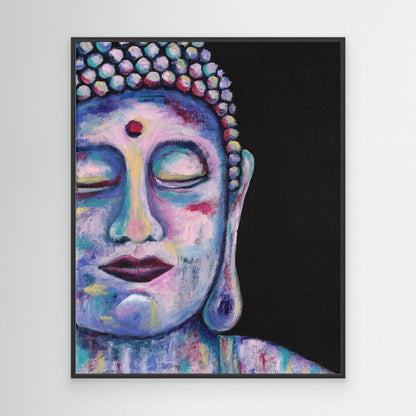 “Contemplative Buddha” Canvas Print