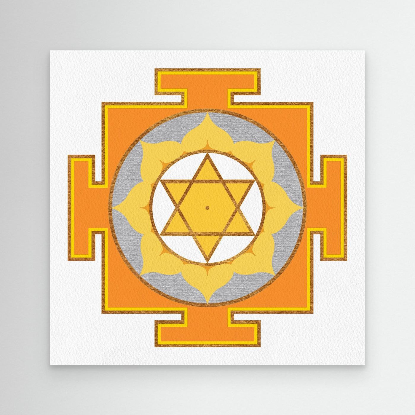 “Jupiter Yantra” Canvas Print