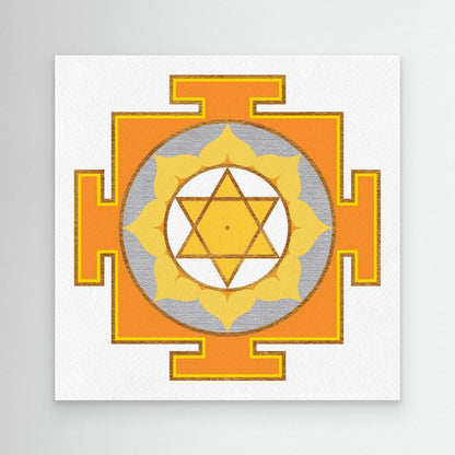 “Jupiter Yantra” Canvas Print