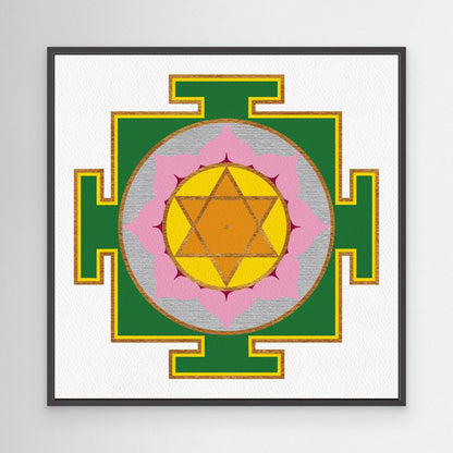 “Lakshmi Yantra” Canvas Print