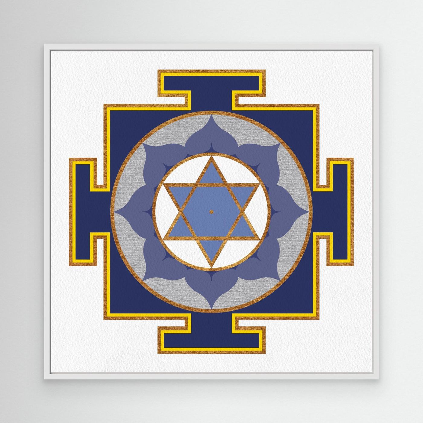 “Saturn Yantra” Canvas Print