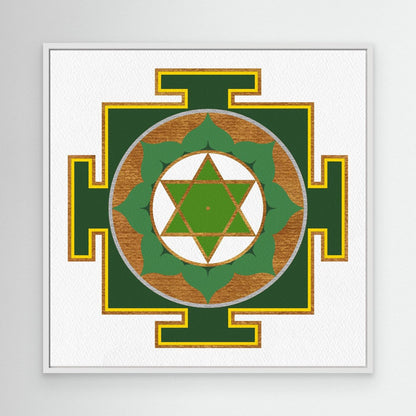 “Mercury Yantra” Canvas Print