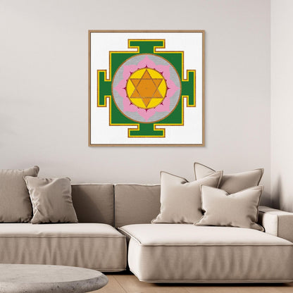“Lakshmi Yantra” Canvas Print