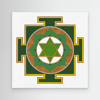 “Mercury Yantra” Canvas Print