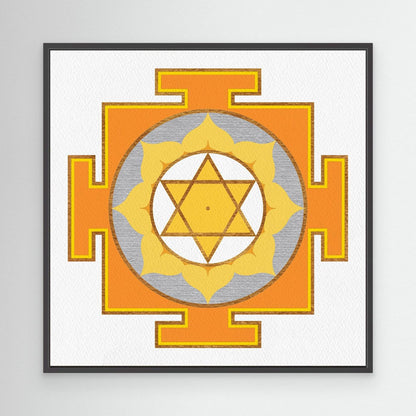 “Jupiter Yantra” Canvas Print