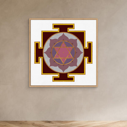 “Rahu Yantra” Canvas Print