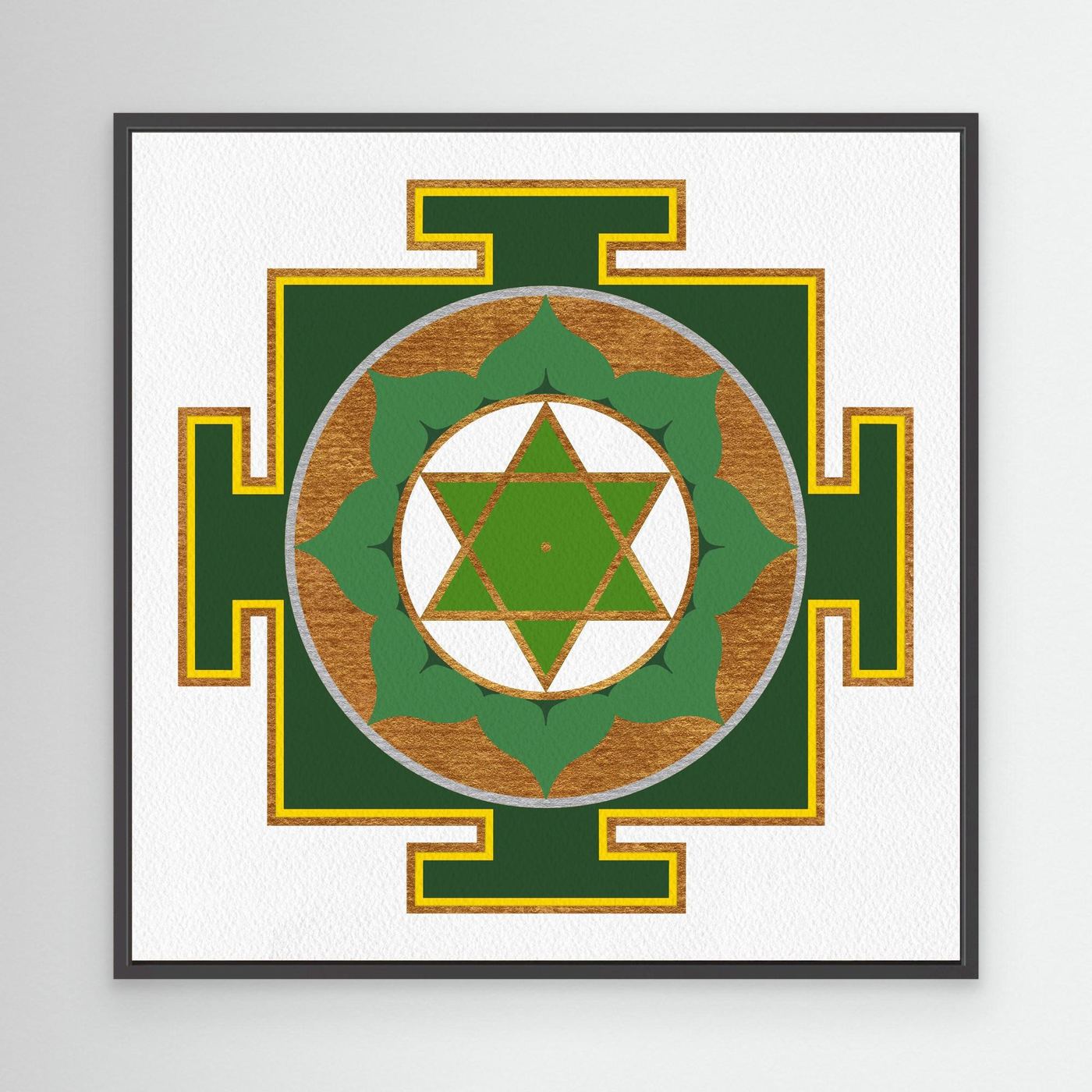 “Mercury Yantra” Canvas Print