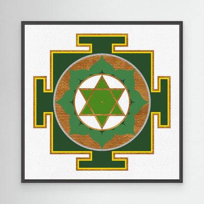 “Mercury Yantra” Canvas Print