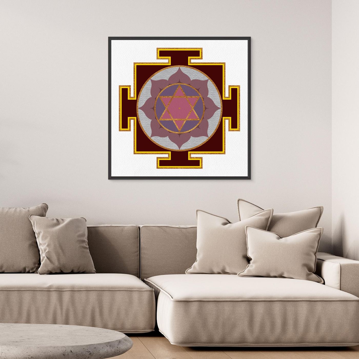 “Rahu Yantra” Canvas Print