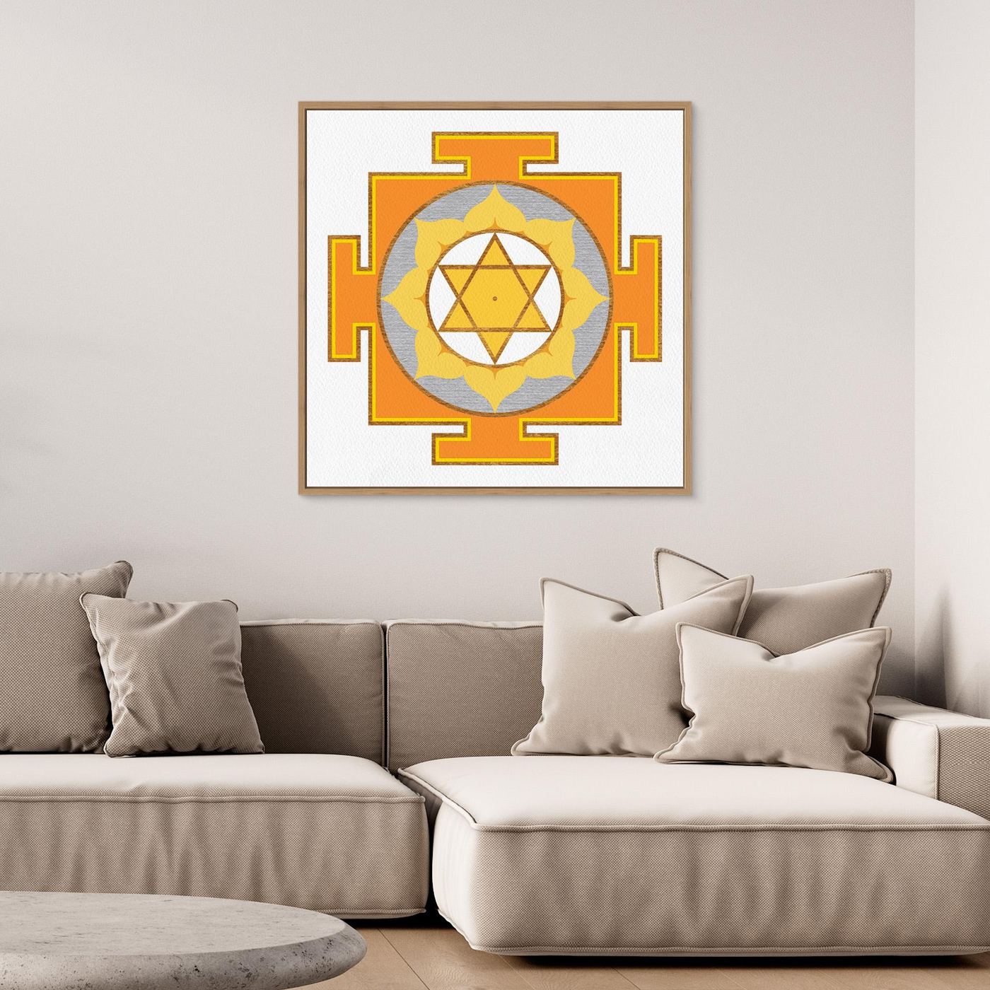 “Jupiter Yantra” Canvas Print