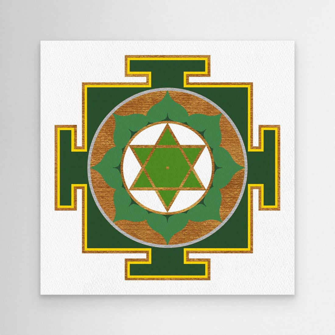 “Mercury Yantra” Canvas Print