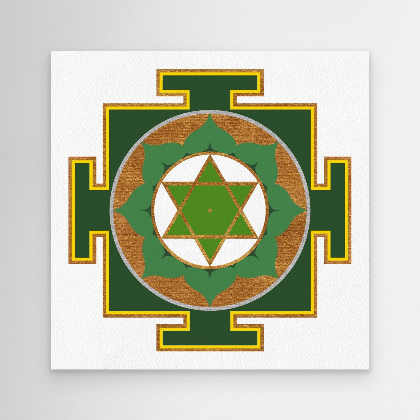 “Mercury Yantra” Canvas Print