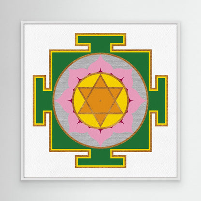 “Lakshmi Yantra” Canvas Print