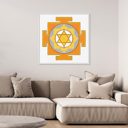 “Jupiter Yantra” Canvas Print