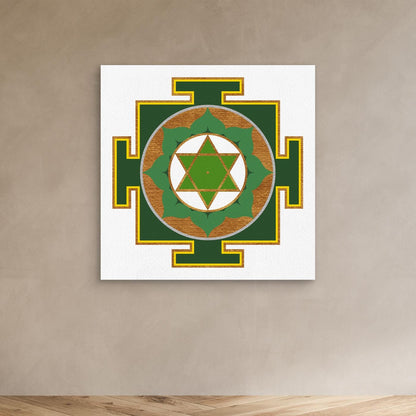 “Mercury Yantra” Canvas Print