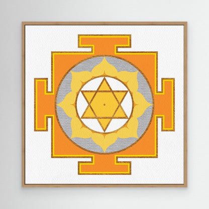 “Jupiter Yantra” Canvas Print
