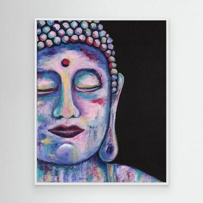 “Contemplative Buddha” Canvas Print