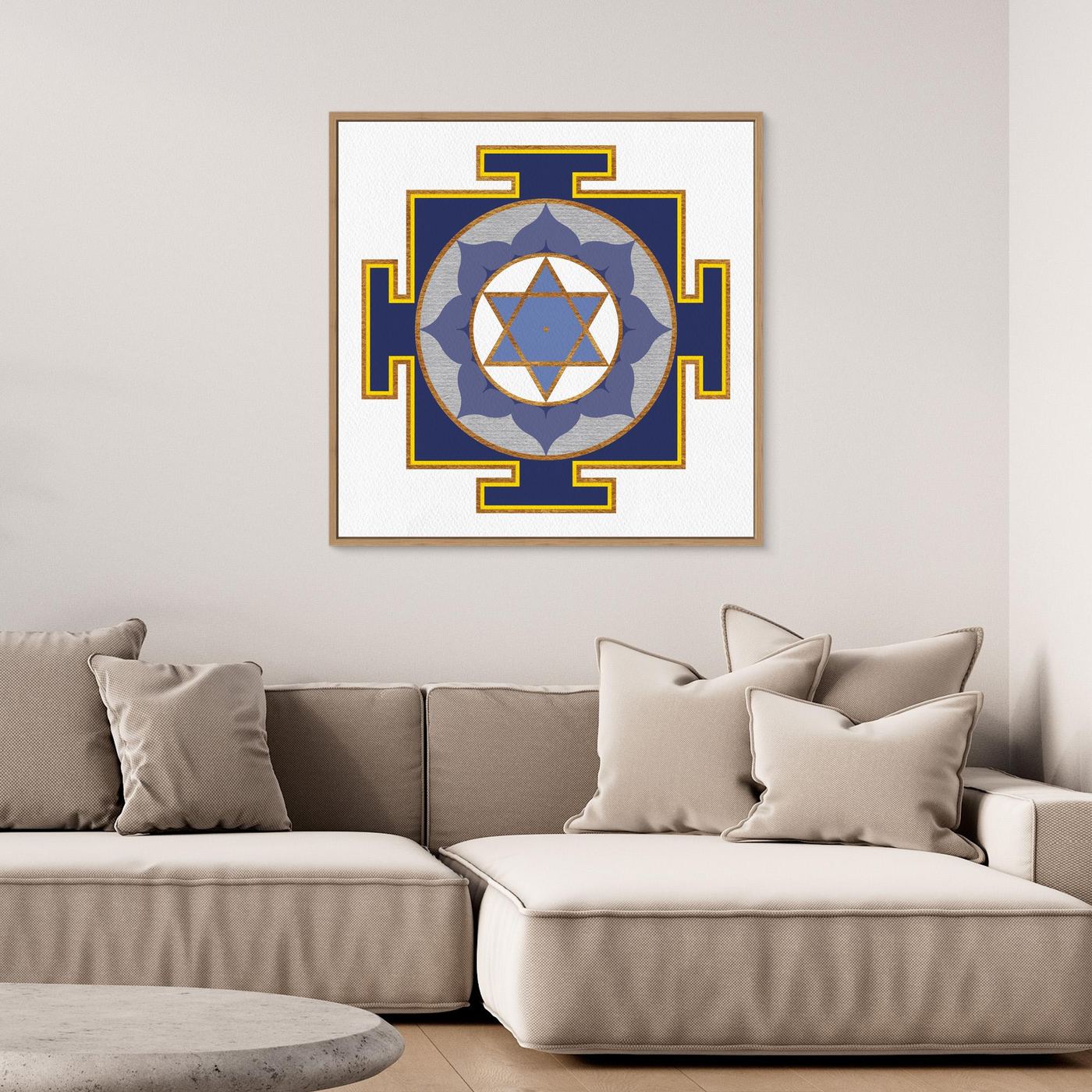 “Saturn Yantra” Canvas Print