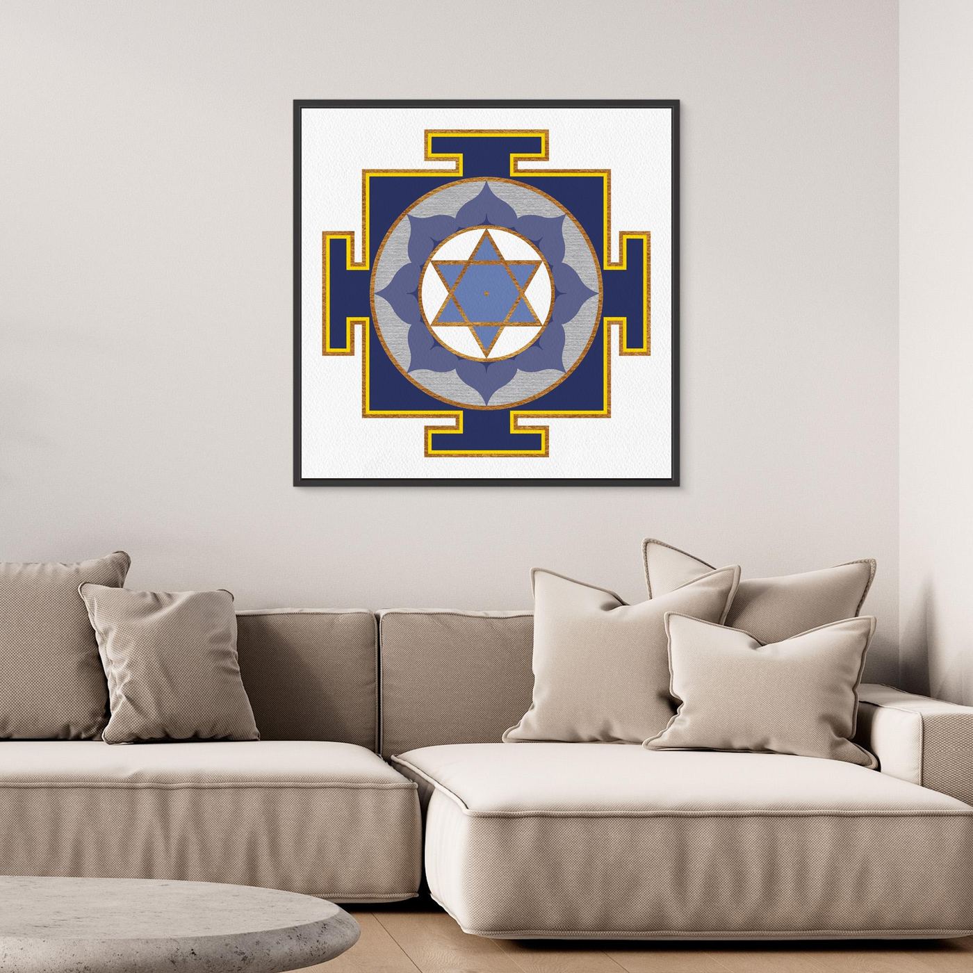 “Saturn Yantra” Canvas Print