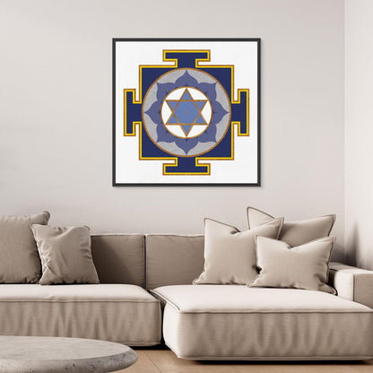 “Saturn Yantra” Canvas Print