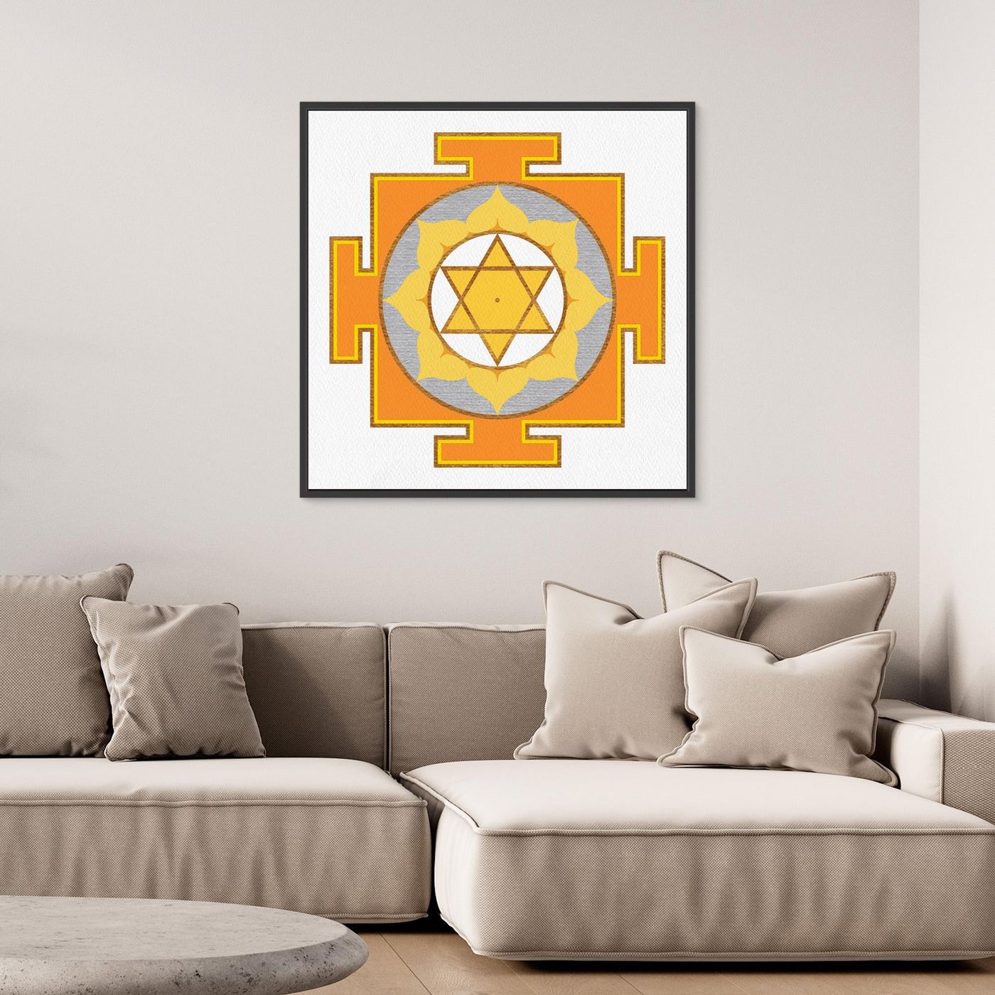 “Jupiter Yantra” Canvas Print