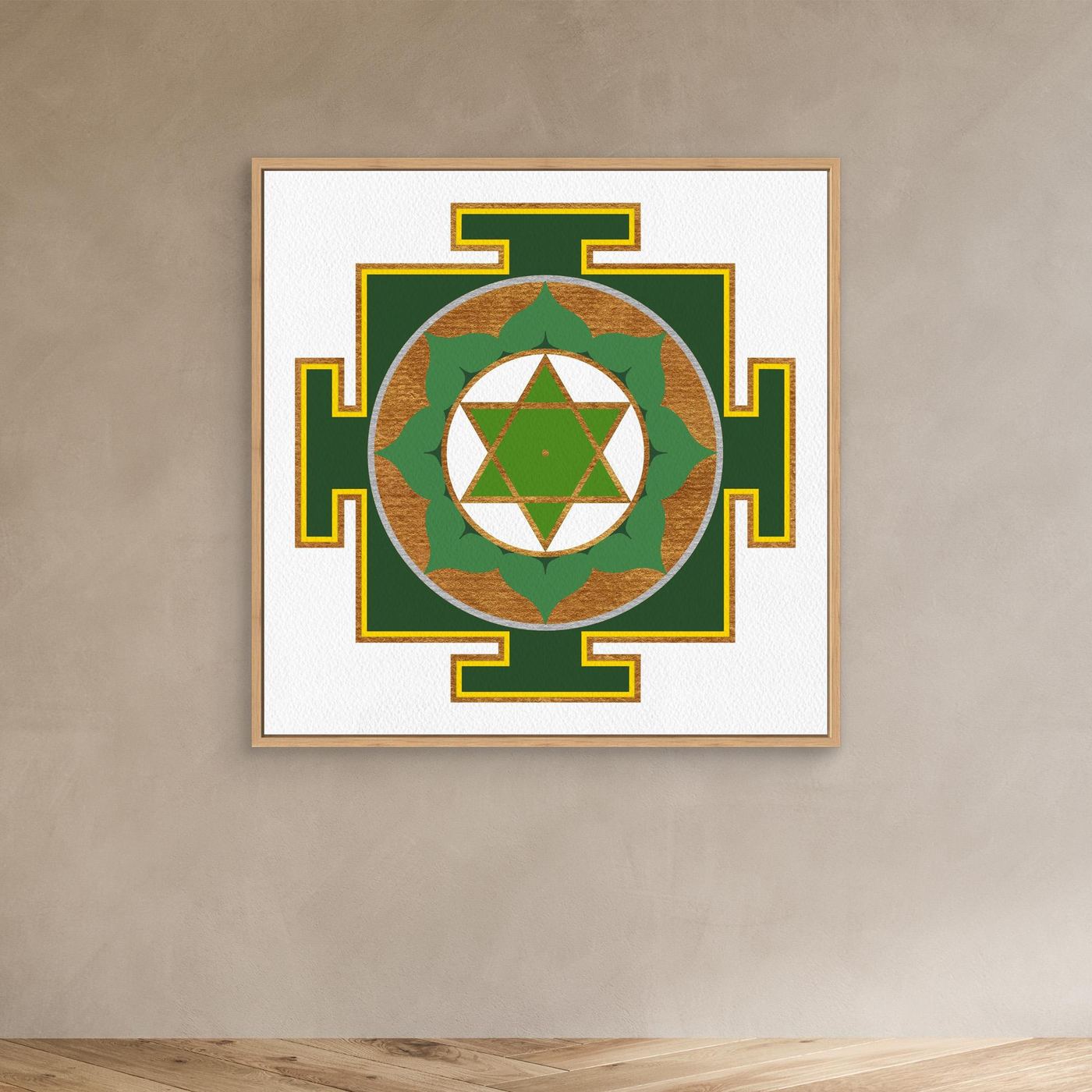 “Mercury Yantra” Canvas Print