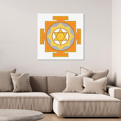 “Jupiter Yantra” Canvas Print