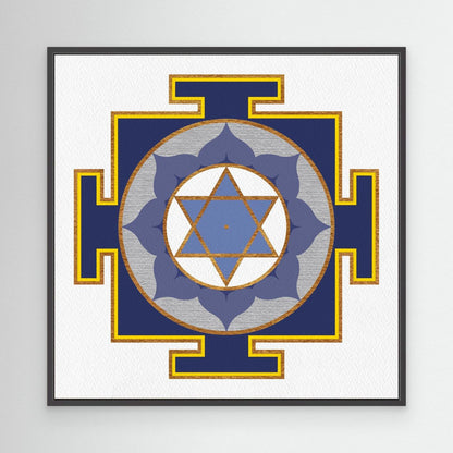 “Saturn Yantra” Canvas Print