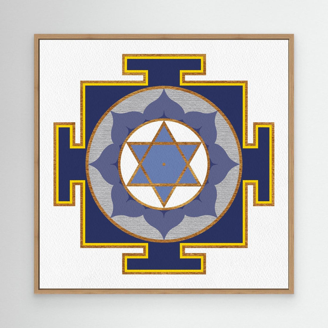 “Saturn Yantra” Canvas Print
