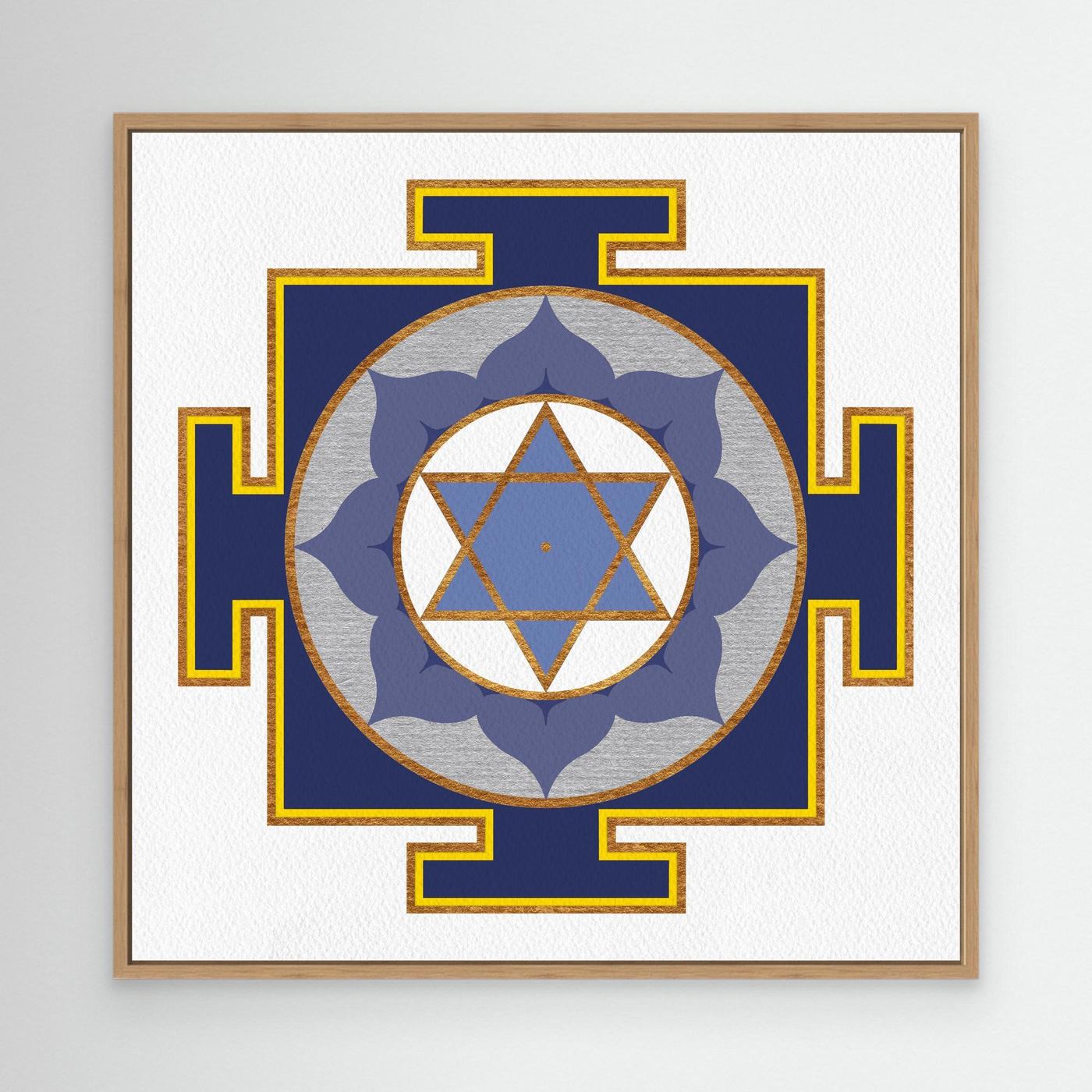 “Saturn Yantra” Canvas Print