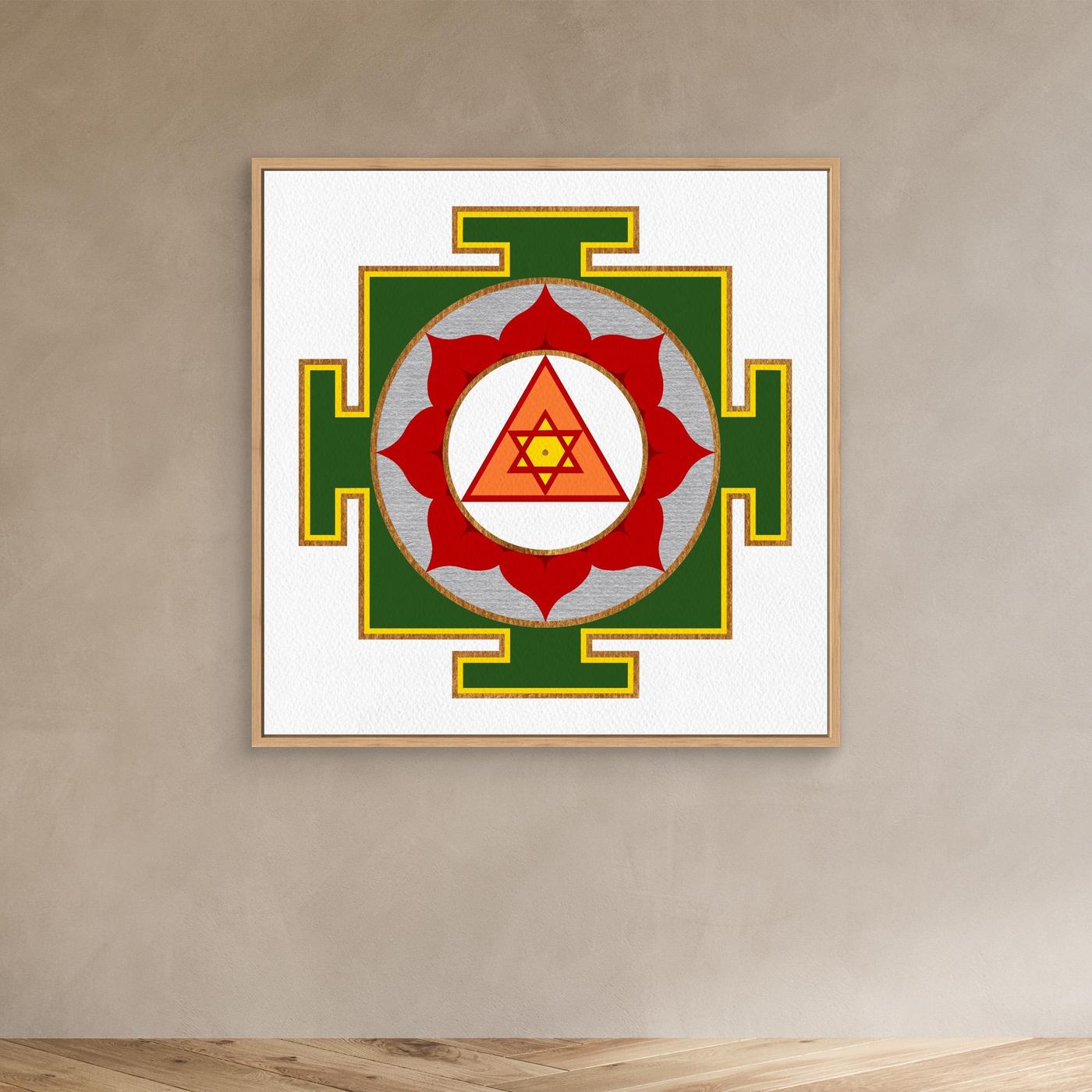 “Ganesha Yantra” Canvas Print