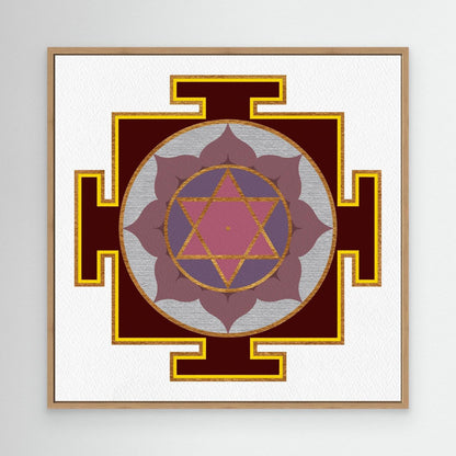 “Rahu Yantra” Canvas Print