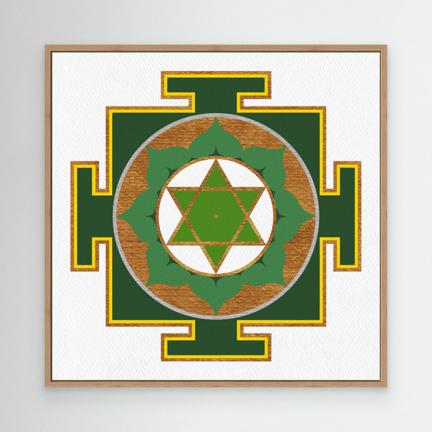 “Mercury Yantra” Canvas Print