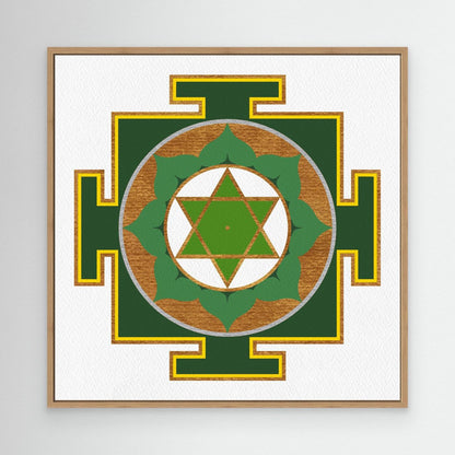 “Mercury Yantra” Canvas Print