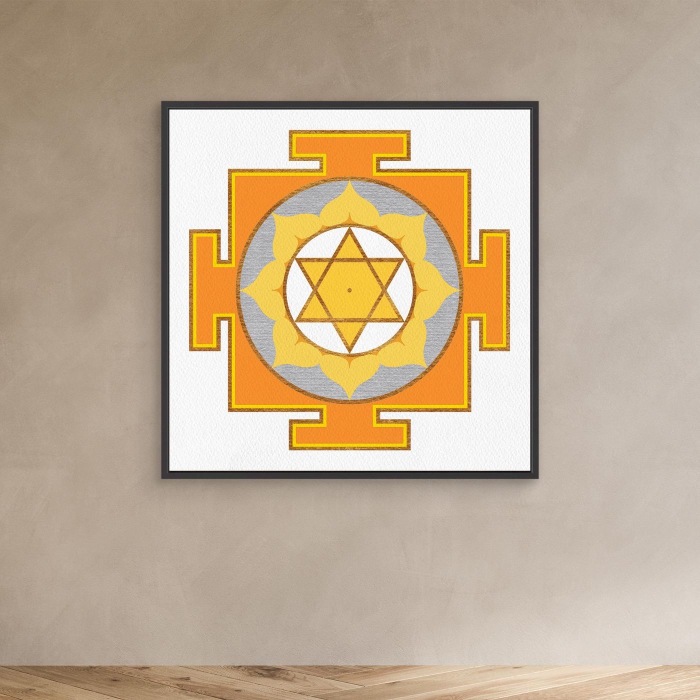 “Jupiter Yantra” Canvas Print