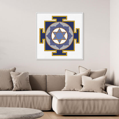 “Saturn Yantra” Canvas Print