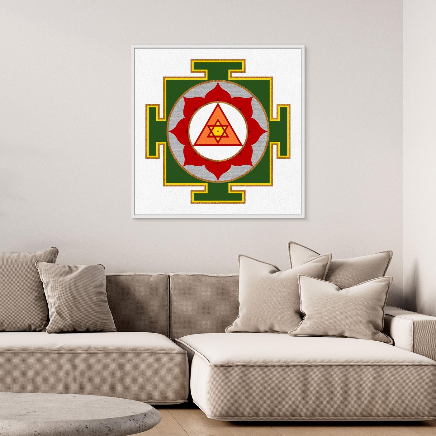 “Ganesha Yantra” Canvas Print