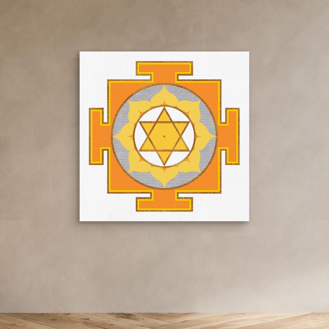 “Jupiter Yantra” Canvas Print