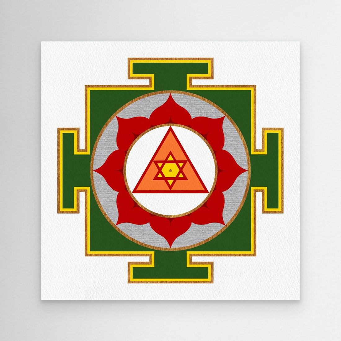 “Ganesha Yantra” Canvas Print